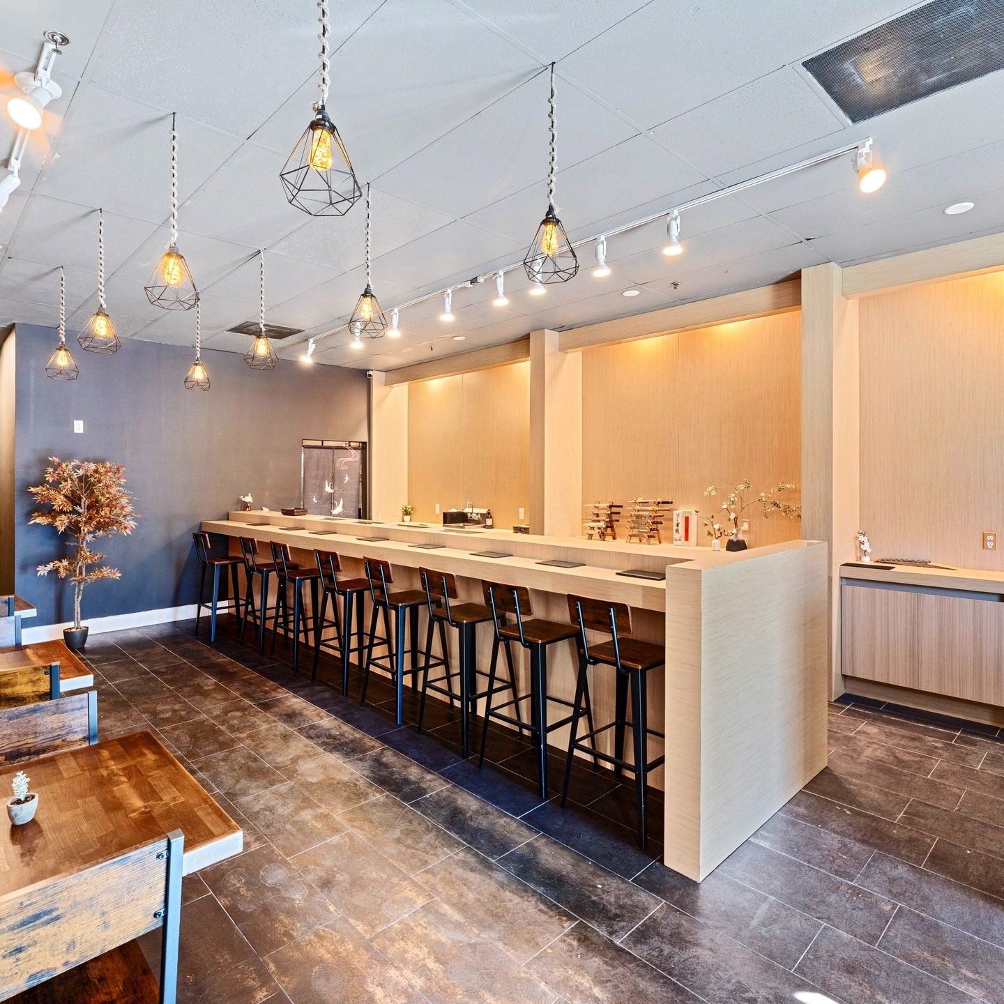 Commercial restaurant build-out — Mugendai Sushi and Sake Bar, Orlando FL